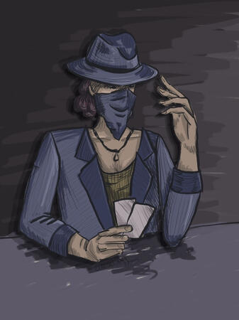 "Ruck Testa," Ranboo's fallout OC "Ruck Testa," Ranboo's fallout OC