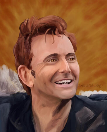 David Tennant as Crowley, Good Omens